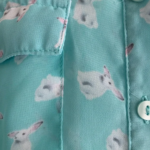 ***2/$20***Cute Bunny rabbit top - Picture 3 of 4
